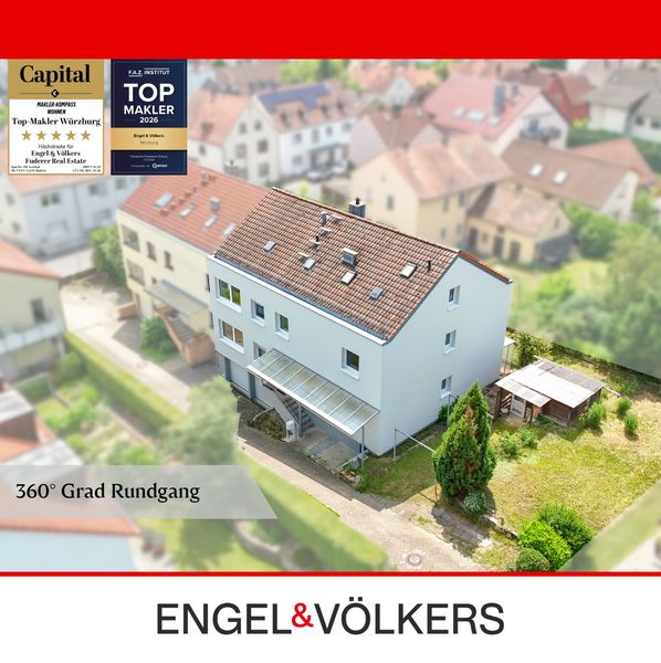 Attraktive Kapitalanlage: MFH mit zwei Vermietungen und einer freien Wohnung in Gerbrunn